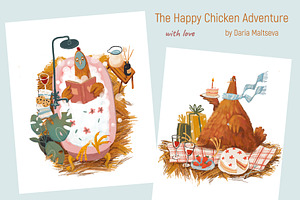 Happy Chickens