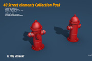 40 Street elements Collection Pack, an Architecture 3D Model by multimedia4ds (Thumbnail 34 of 70)