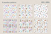 Art Supplies Doodle Clipart, an Object Graphic by KathrineWatercolor (Thumbnail 4 of 5)