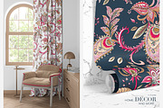 Chandira Paisley | Hand Drawn Prints, a Pattern Graphic by LEAFure (Thumbnail 9 of 10)