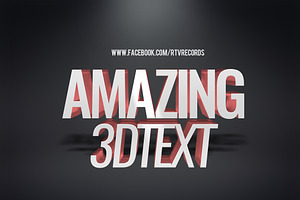 3D Text - Template