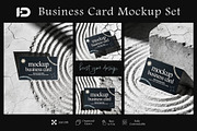 Business Card Mockup Set, an Advertising Mockup by ForgeDesign (Thumbnail 1 of 5)