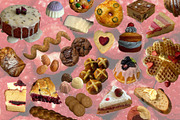 DELICIOUS Food Collage Kit, an Object Graphic by Mystik Vision (Thumbnail 3 of 8)