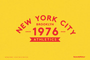 National Railway - A Rustic Font, a Sans Serif Font by Komet & Flicker (Thumbnail 11 of 15)