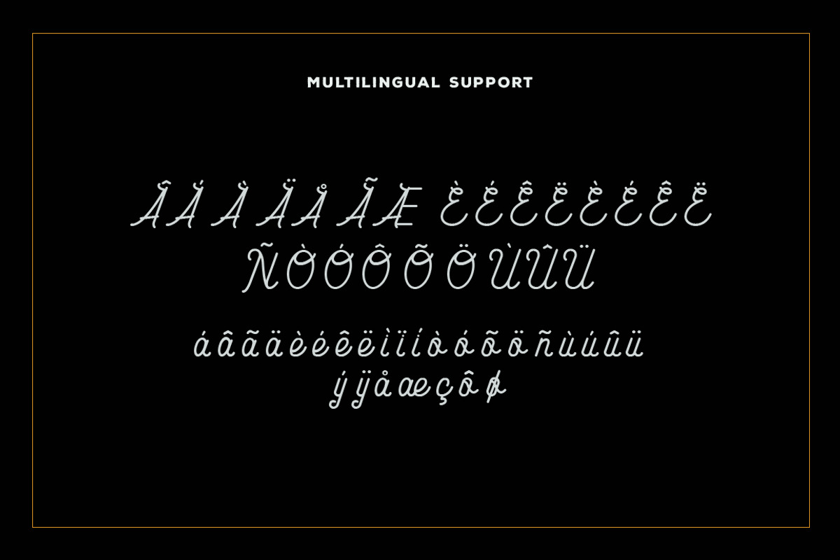 Carimba - Monoline Script preview 3