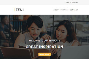 Zeni - Responsive Email Template