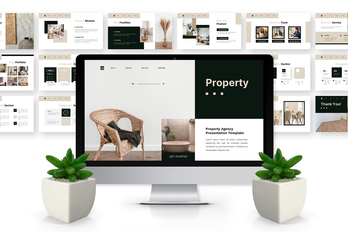 Property - Property Agency Keynote, a Presentation Template by Deepslide Studio (Photo 4 of 6)