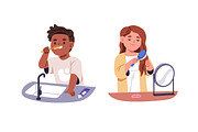 Kids hygiene routine set, a Person Illustration by Good Studio (Thumbnail 4 of 6)