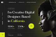 Personal Portfolio & Resume WP Theme, a WordPress Template by UInstrument (Thumbnail 1 of 12)