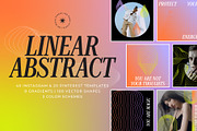 Linear Abstract | Social Templates, a Social Media Template by Like Magic Studio (Thumbnail 1 of 7)