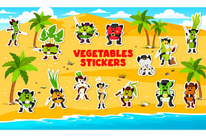 Stickers Pack Of Cowboys