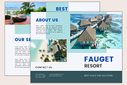 Minimalist Vacation Bi-Fold Brochure, a Brochure Template by Daily Creative (Thumbnail 1 of 5)