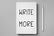 Black pepper - Tall handwritten font, a Sans Serif Font by Sk designs (Thumbnail 6 of 8)
