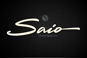 Saio - Signature Font, a Script Font by Olexstudio (Thumbnail 1 of 10)