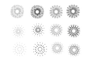 Firework Set 2 Procreate Brush Stamp