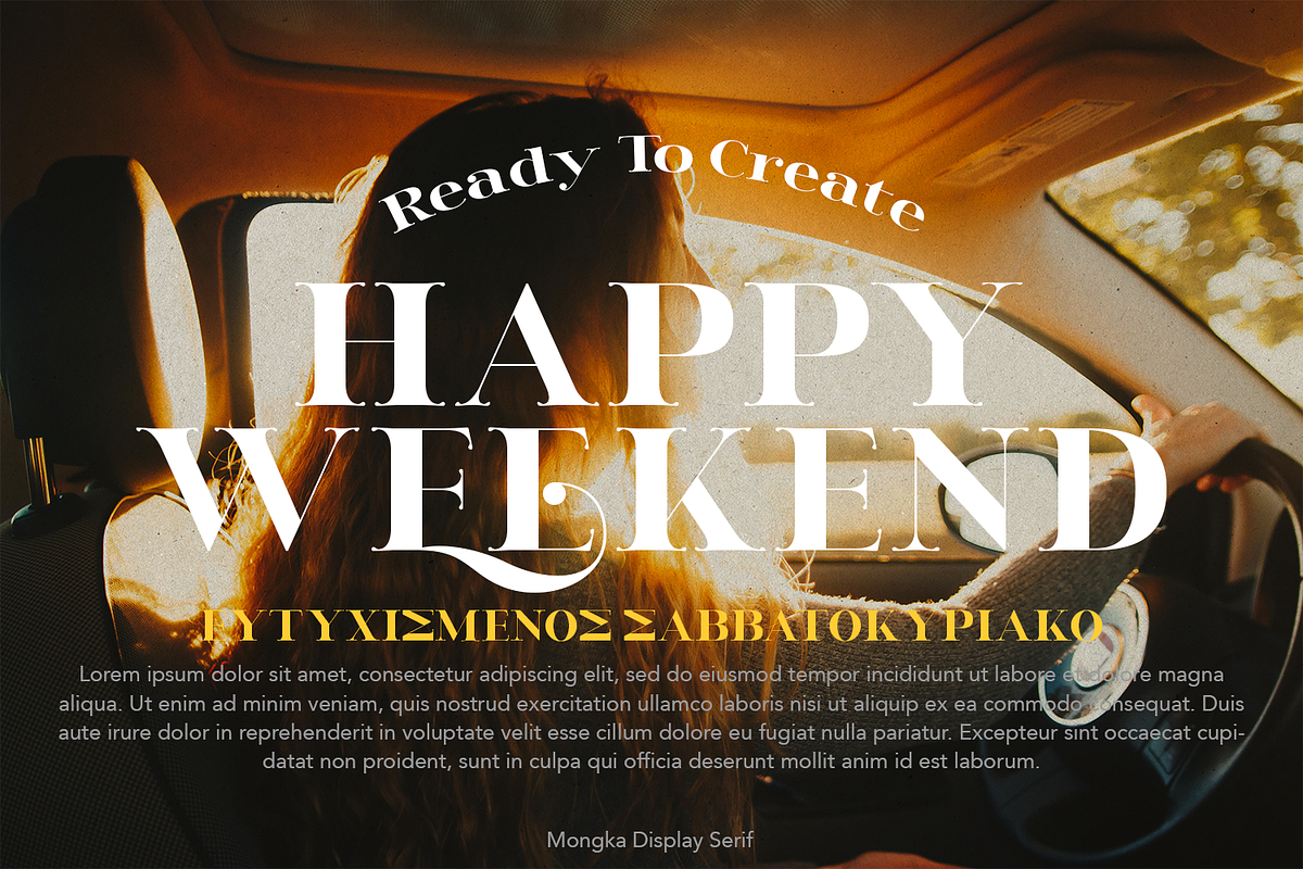 Mongka Display Font, a Serif Font by madeDeduk (Photo 8 of 10)