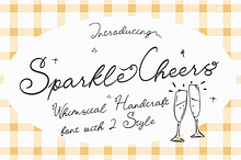 Sparkle Cheers | Whimsical Font