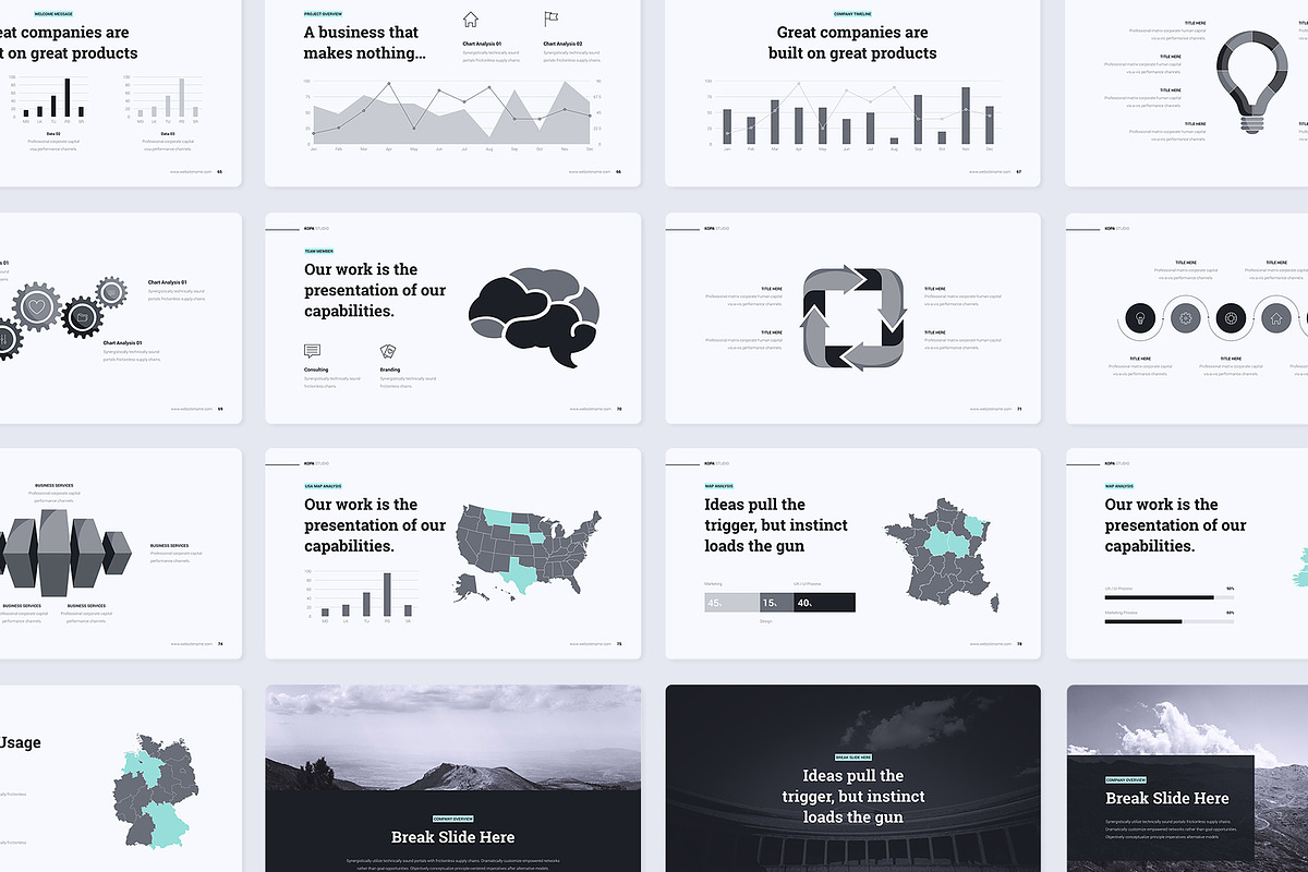 Kopa - Business Template, a Presentation Template by UDEA Store (Photo 10 of 14)