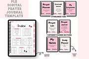 Canva Digital Prayer Journal, a Stationery Template by DigitalbossCreations (Thumbnail 4 of 8)