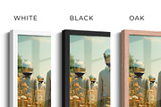 Framed Photo Mockups Bundle 01, a Household Mockup by Mockups by Carlos Viloria (Thumbnail 3 of 14)