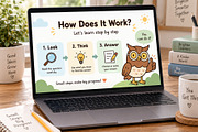 Owl Teacher Character Bundle, an Education Illustration by Palau (Thumbnail 5 of 9)