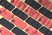 3D iPhone Presentation Mock-Up 07, an iPhone Mockup by Graphicsworld125 (Thumbnail 3 of 10)