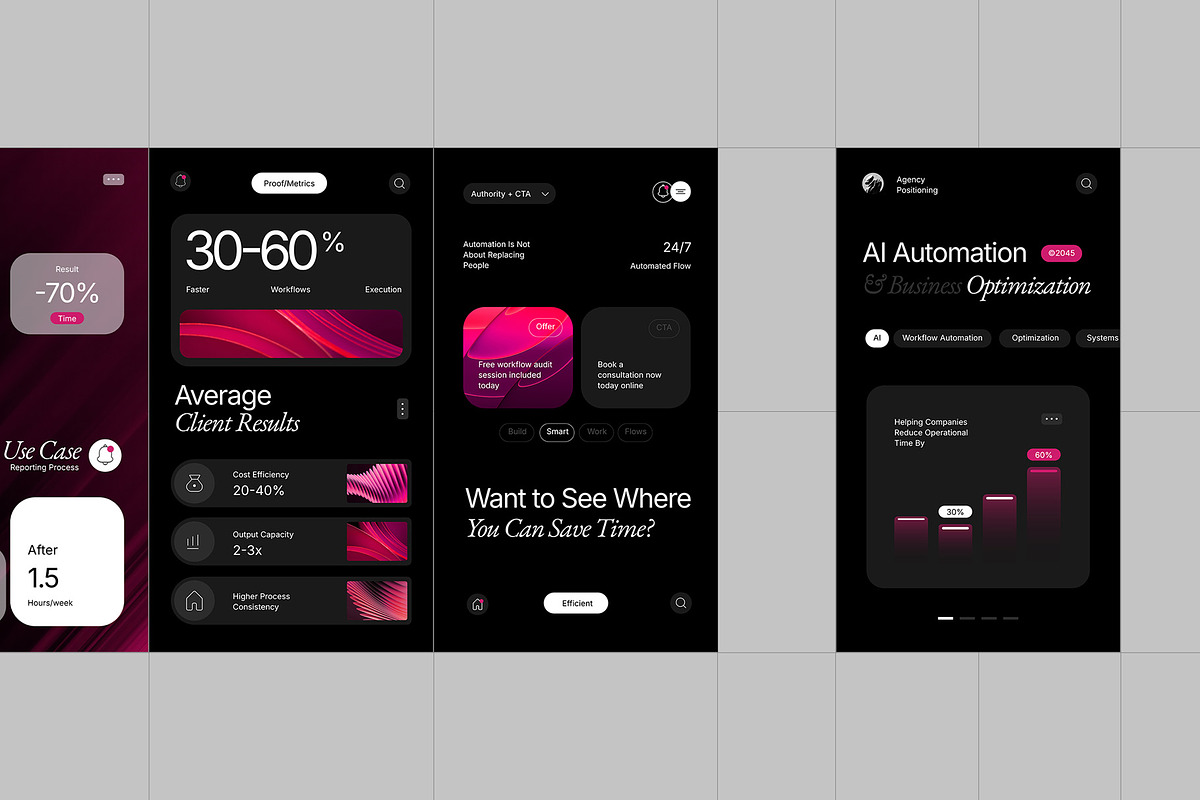 AI Services / Agency Instagram Pack, a Social Media Template by fakhroo (Photo 2 of 7)