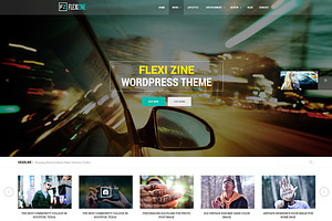 Flexi - PSD for Blog, Personal, News