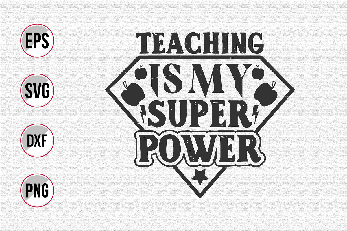 Teacher typographic quotes design., a Graphic by Uniquesvg99 (Photo 4 of 21)