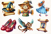 Wizard of Oz Clipart, an Illustration by Pixels.Craft (Thumbnail 3 of 7)
