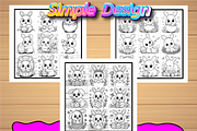 Cute Cartoon Easter Bunny Coloring, an Animal Illustration by Design Home (Thumbnail 4 of 5)
