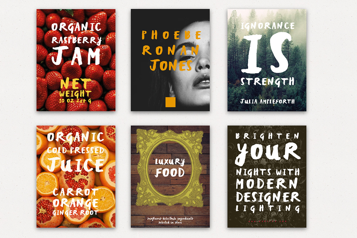 Polpo Inky Font | Bold Hand-drawn, a Handwritten Font by Craft Graphic Type (Photo 7 of 9)