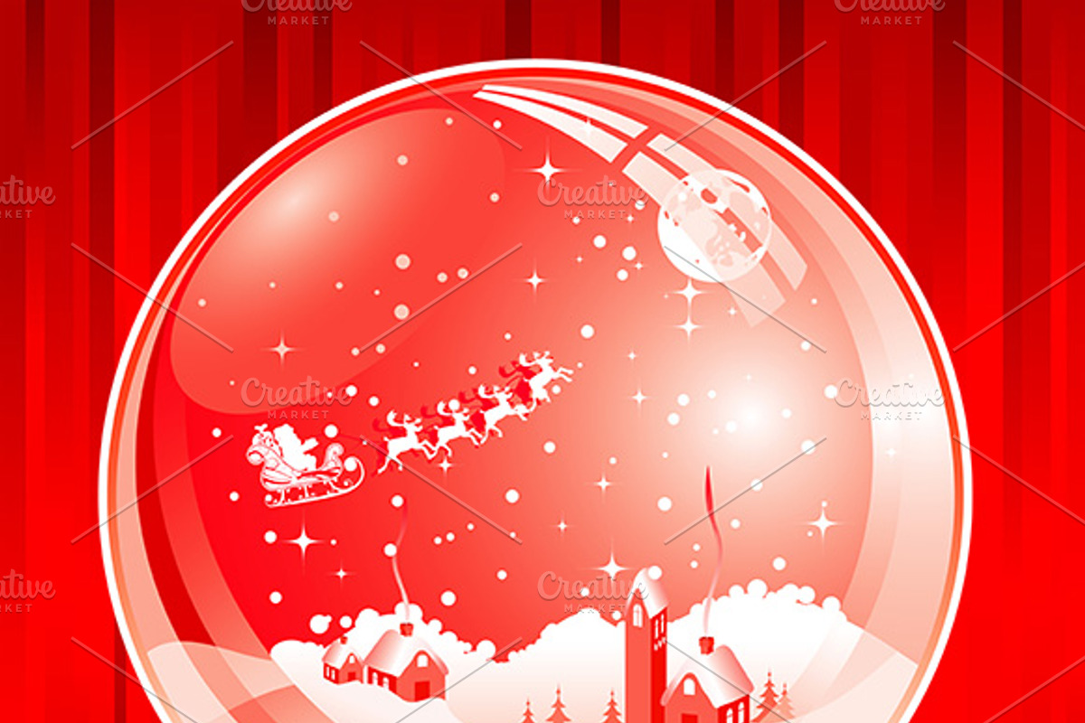 Christmas Posters, a Decorative Illustration by TAlex (Photo 4 of 6)