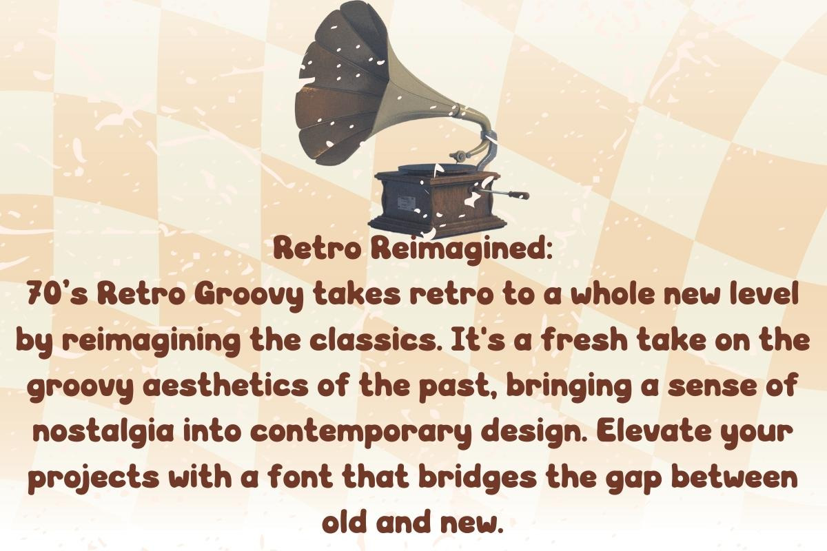 70’s Retro Groovy - Handwritting, a Handwritten Font by Charmingbear59.design (Photo 3 of 5)