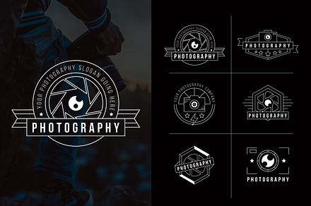 Photography Logo Design Template, a Branding & Logo Template by Skydesigner