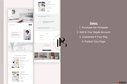 Business Coach Template for Kajabi, a Landing Page Template by Pastel Pixels Studio (Thumbnail 5 of 5)