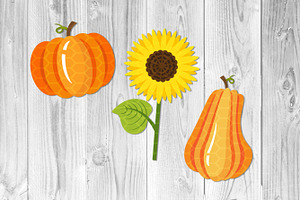 Fall & Autumn Elements Layer SVG