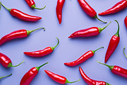Chili pepper patterns - 32 images, a Food Illustration by Handmadefont (Thumbnail 9 of 11)