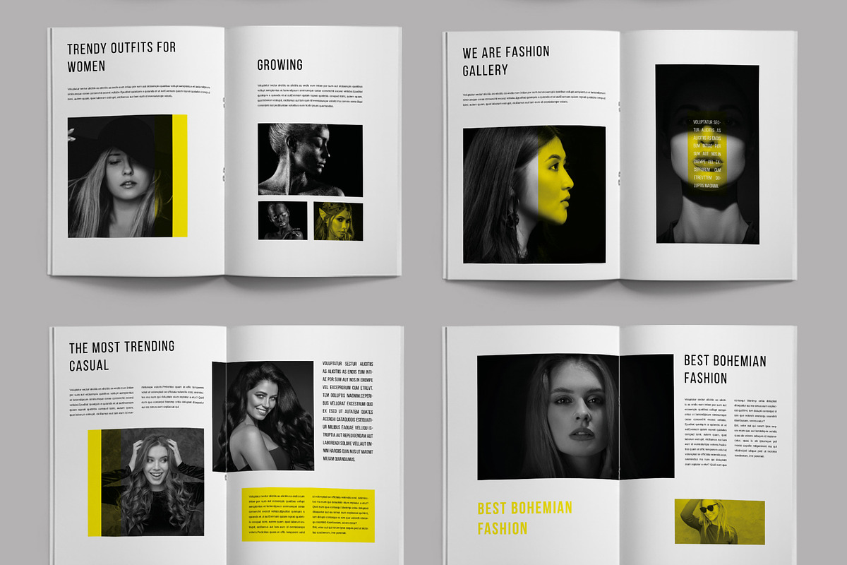Fashion Magazine Template Design, a Magazine Template by ContestDesign (Photo 3 of 3)