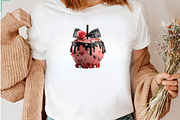 coquette Halloween clipart, a Seasonal Illustration by CreationArt (Thumbnail 6 of 7)