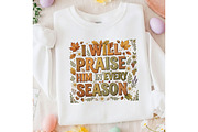 Preppy Autumn Thanksgiving PNG, a Seasonal Illustration by Designking (Thumbnail 4 of 5)
