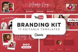 YouTube Branding Kit For Canva