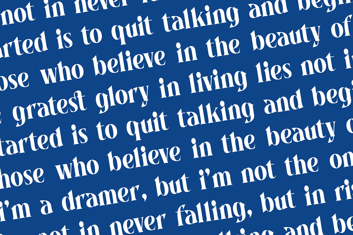 Bycorps Existent Bold Serif Font, a Script Font by timelesstype.co (Photo 17 of 20)