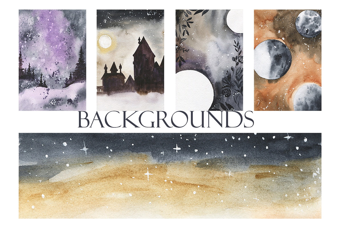 Magic of november, an Animal Illustration by Love Watercolor Store (Photo 3 of 12)
