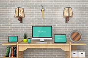 5 PSD Mockups - Interior Work Desk, an iPhone Mockup by Rebound  (Thumbnail 4 of 6)