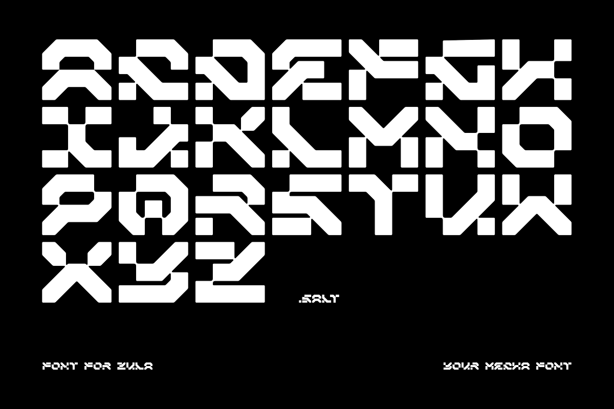 YUMEXHA TYPEFACE, a Font by Font For Zula™ (Photo 3 of 7)