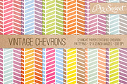 Vintage Chevrons 12 Pattern Set, a Pattern Graphic by Pip Sweet (Thumbnail 1 of 5)