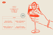 Pizza & Spritz, a Handwritten Font by George Bourle (Thumbnail 6 of 10)
