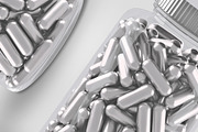 Vitamins Tablets Pills Bottle label, a Product Mockup by shaman (Thumbnail 3 of 4)