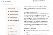 Notion Creative Proposal Template, a Marketing Template by Amado Brand Design Studio (Thumbnail 5 of 5)